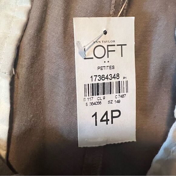 NWT! Loft light brown original trouser. Size 14 petite - Picture 3 of 10